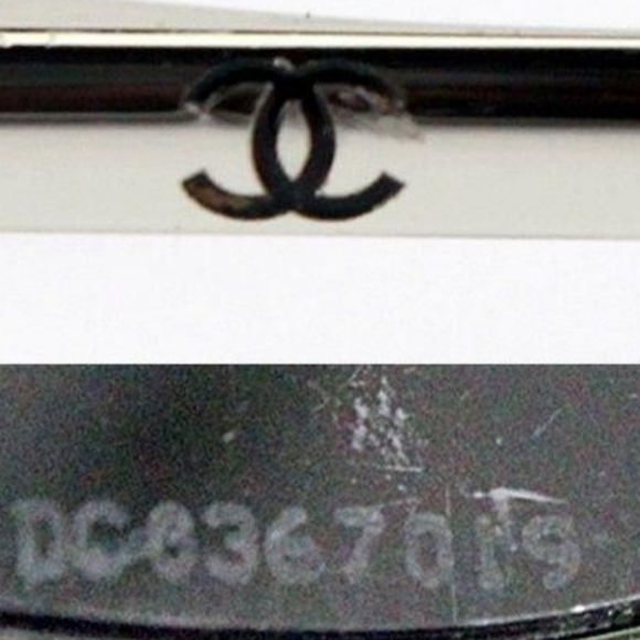 👀Chanel👀 VINTAGE ✨ "Pilot"  ✨Sliver tone "AVIATOR" Sunglasses - Picture 3 of 5